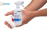 Wound Irrigation Solution 16.9 oz. Pack of 6 NonSterile Wound Cleanser in Spray Bottle Non-Irritating Cleanser for Minor Cuts, Scrapes